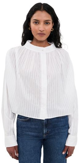 IRO IRO Blissia Button Down Shirt Porcelain