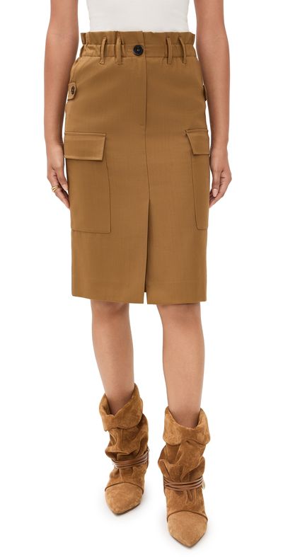 IRO IRO Carrie Skirt Camel Naturel