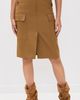 IRO IRO Carrie Skirt Camel Naturel - 3