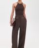 IRO IRO Helis Trousers Dark Brown - 5