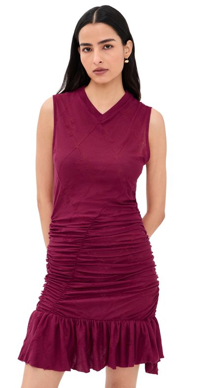 IRO IRO Houle Dress Raspberry