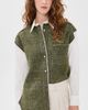 IRO IRO Isidora Shirt Khaki/Ecru - 2