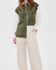 IRO IRO Isidora Shirt Khaki/Ecru - 5