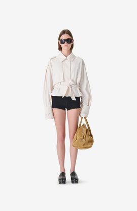 IRO IRO Zynia Cropped Trench Jacket