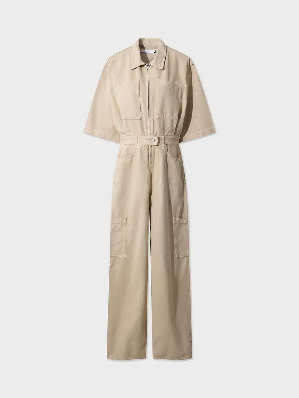 IRO MAINASPE Work Jumpsuit (IODES25103CML)