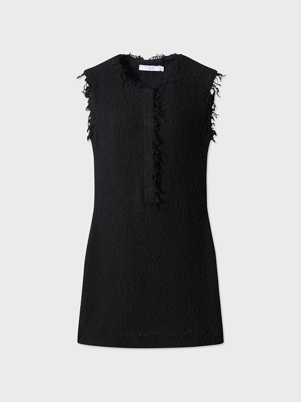 IRO Sleeveless Tweed Mini Dress (IODAS25105BKX)