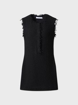 IRO Sleeveless Tweed Mini Dress (IODAS25105BKX)