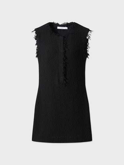 IRO Sleeveless Tweed Mini Dress (IODAS25105BKX)