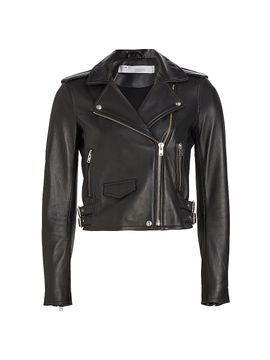 IRO Women's Ashville Leather Moto Jacket