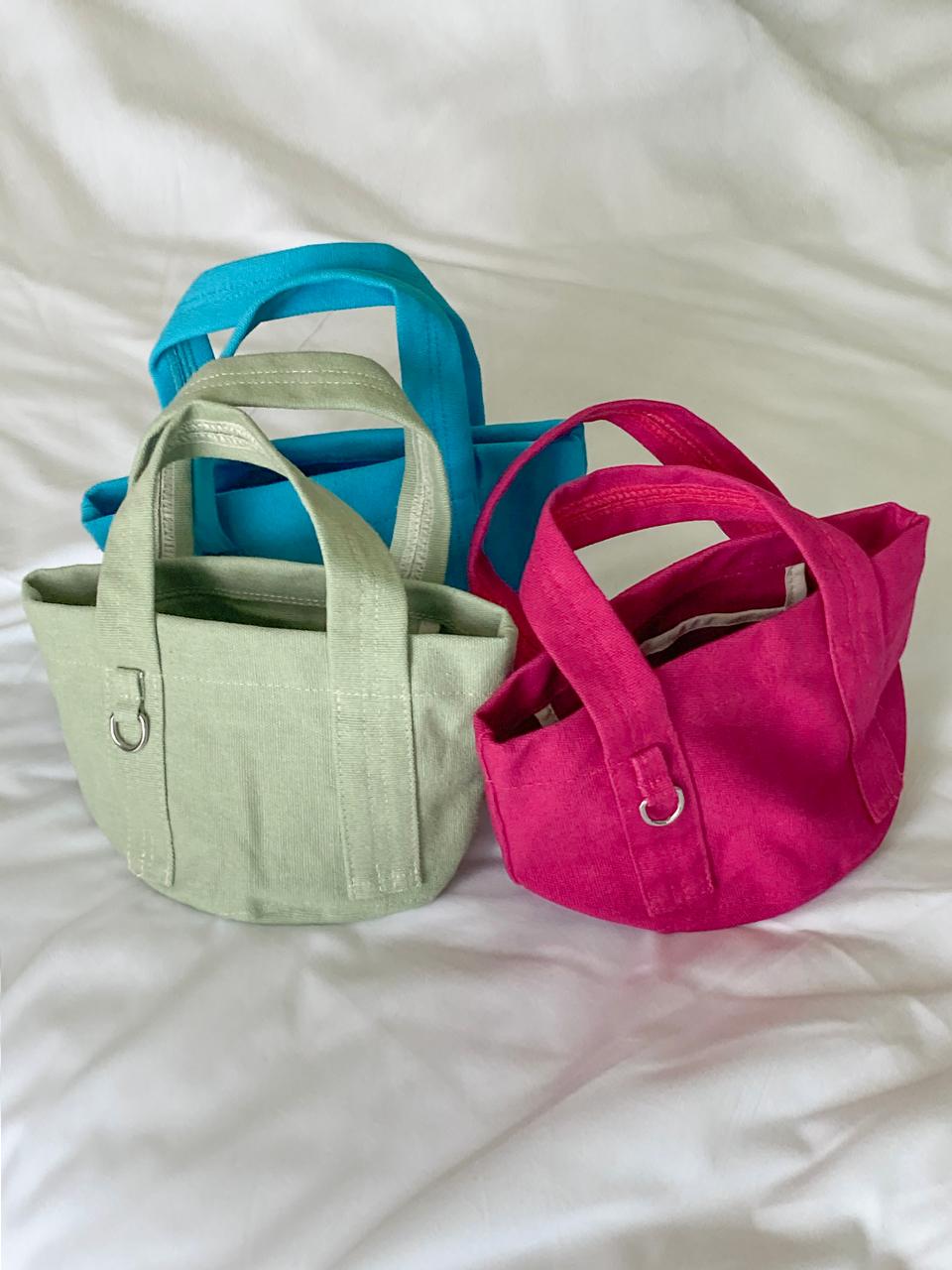 iroco canvas mini-mini bag (3 colors)