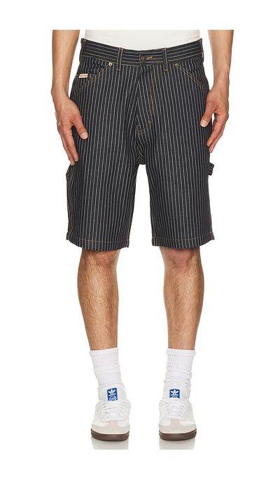 Iron & Resin Iron & Resin Dennis Striped Denim Shorts