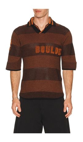 ISA BOULDER ISA BOULDER Boulder Line Polo Shirt