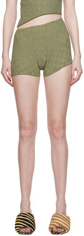 Isa Boulder Isa Boulder Green Parallel Shorts