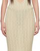 Isa Boulder Isa Boulder SSENSE Exclusive Beige Cactus Minidress - 1