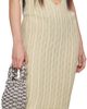 Isa Boulder Isa Boulder SSENSE Exclusive Beige Cactus Minidress - 4