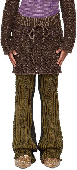 Isa Boulder Isa Boulder SSENSE Exclusive Kids Brown Skirt
