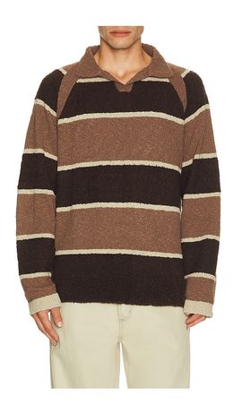 ISA BOULDER ISA BOULDER Stripped Polo Shirt
