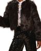 Isaac Mizrahi New York Isaac Mizrahi New York Crop Faux Fur Coat - 1