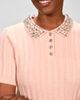 Isaac Mizrahi New York Isaac Mizrahi New York Crystal Accent Polo Sweater - 4
