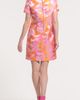 Isaac Mizrahi New York Isaac Mizrahi New York Floral Satin Brocade Minidress - 2