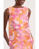 Isaac Mizrahi New York Isaac Mizrahi New York Floral Satin Brocade Shell - 1