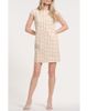 Isaac Mizrahi New York Isaac Mizrahi New York Gingham Cap Sleeve Minidress - 1
