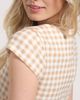 Isaac Mizrahi New York Isaac Mizrahi New York Gingham Cap Sleeve Minidress - 3