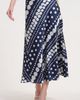 Isaac Mizrahi New York Isaac Mizrahi New York Mia Bias Cut Midi Skirt - 1