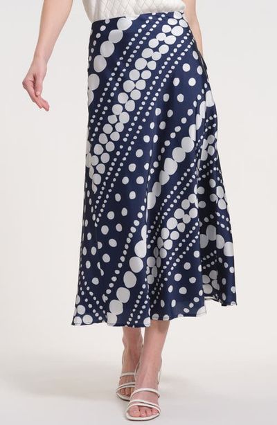 Isaac Mizrahi New York Isaac Mizrahi New York Mia Bias Cut Midi Skirt
