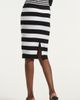 Isaac Mizrahi New York Isaac Mizrahi New York Mixed Stripe Knit Skirt - 2