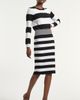 Isaac Mizrahi New York Isaac Mizrahi New York Mixed Stripe Knit Skirt - 4