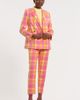 Isaac Mizrahi New York Isaac Mizrahi New York Plaid Slim Fit Ankle Pants - 4