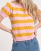 Isaac Mizrahi New York Isaac Mizrahi New York Pointelle Puff Sleeve Sweater - 1