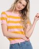 Isaac Mizrahi New York Isaac Mizrahi New York Pointelle Puff Sleeve Sweater - 4