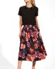 Isaac Mizrahi New York Isaac Mizrahi New York Sequin Embellished Cotton Peter Pan Collar Top - 3