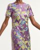Isaac Mizrahi New York Isaac Mizrahi New York Sequin Floral Shift Minidress - 3
