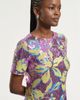 Isaac Mizrahi New York Isaac Mizrahi New York Sequin Floral Shift Minidress - 4