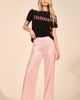 Isaac Mizrahi New York Isaac Mizrahi New York Sequin Wide Leg Pants - 3