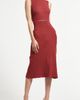 Isaac Mizrahi New York Isaac Mizrahi New York Sleeveless Belted Rib Midi Sweater Dress - 1