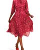 Isaac Mizrahi New York Isaac Mizrahi New York Star Print Long Sleeve Shirtdress - 1