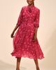 Isaac Mizrahi New York Isaac Mizrahi New York Star Print Long Sleeve Shirtdress - 2