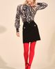 Isaac Mizrahi New York Isaac Mizrahi New York Tie Neck Button-Up Shirt - 3