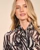 Isaac Mizrahi New York Isaac Mizrahi New York Tie Neck Button-Up Shirt - 4