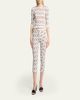 Isabel Marant Alene Smocked Skinny-Leg Capri Pants - 2