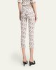 Isabel Marant Alene Smocked Skinny-Leg Capri Pants - 3