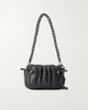 ISABEL MARANT Bolton embellished gathered leather shoulder bag - 1