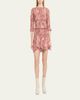 Isabel Marant Carola Smocked Silk Charmeuse Crop Top - 2