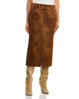 Isabel Marant Etoile Isabel Marant Bisane Faux Leather Skirt
