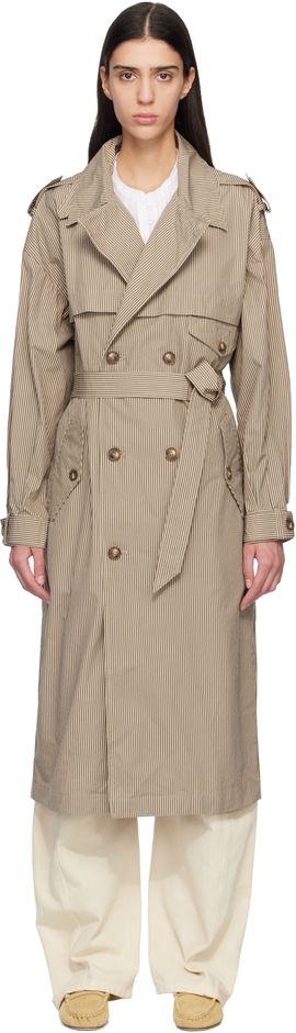 Isabel Marant Etoile Isabel Marant Etoile Beige Chilma Trench Coat