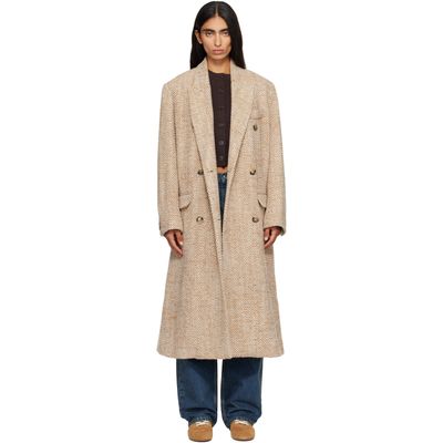 Isabel Marant Etoile Isabel Marant Etoile Beige Pilda Coat
